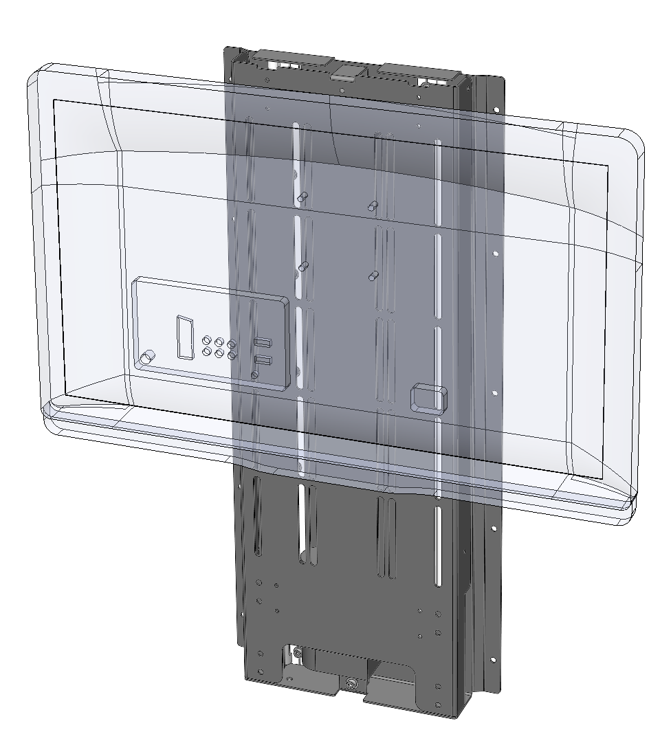 Ascenseur Tv position basse