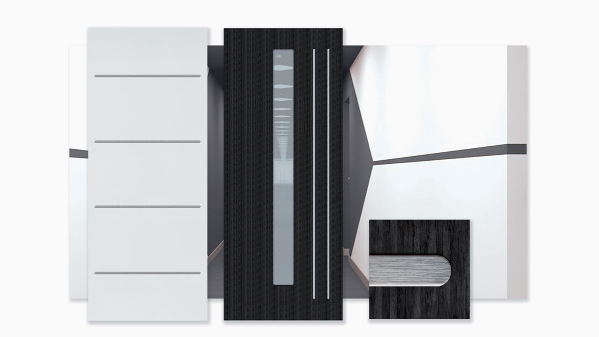 Interior door operator